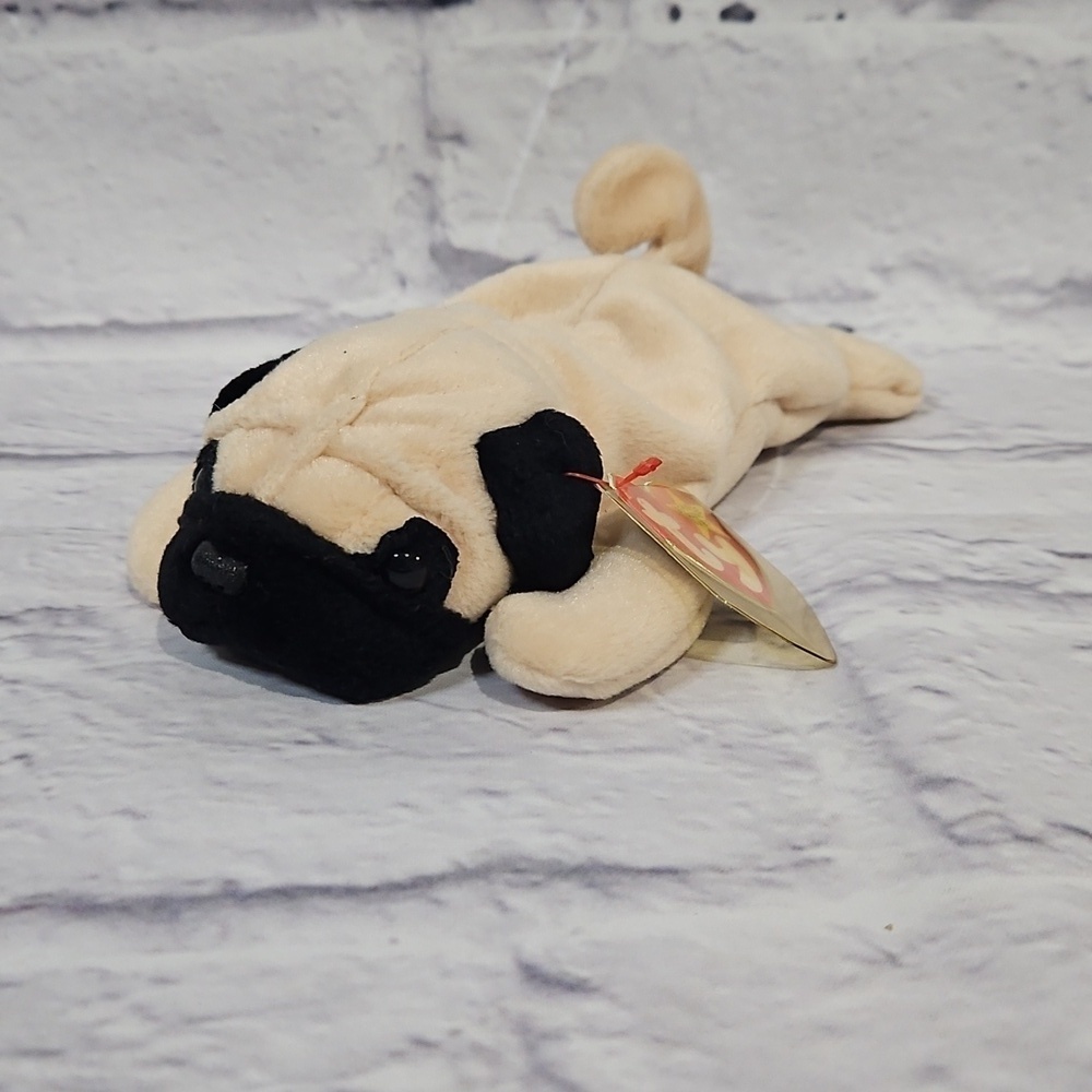 Ty beanie baby Pugsly the pug